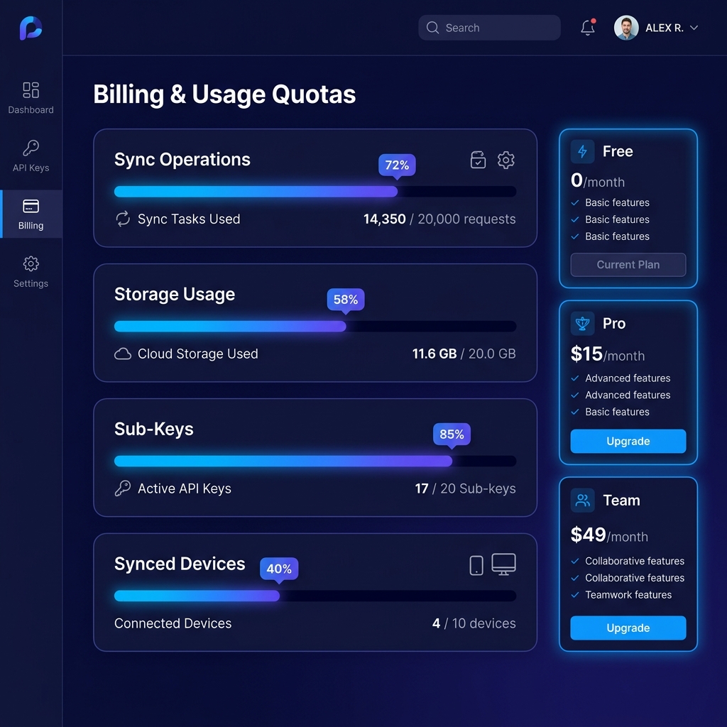 Billing UI